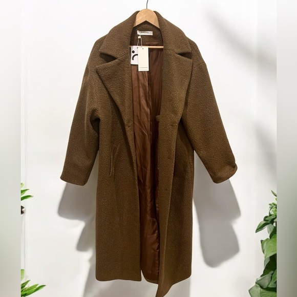 Commense Oversized Long Coat NWT - Picture 5 of 7